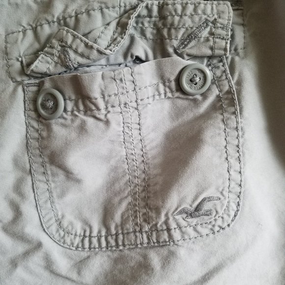 Grey Cargo Shorts - Picture 3 of 5